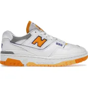 New Balance 550 White Vibrant Orange