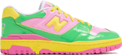 New Balance 550 Y2K Patent Leather "Pink/Green-Yellow"