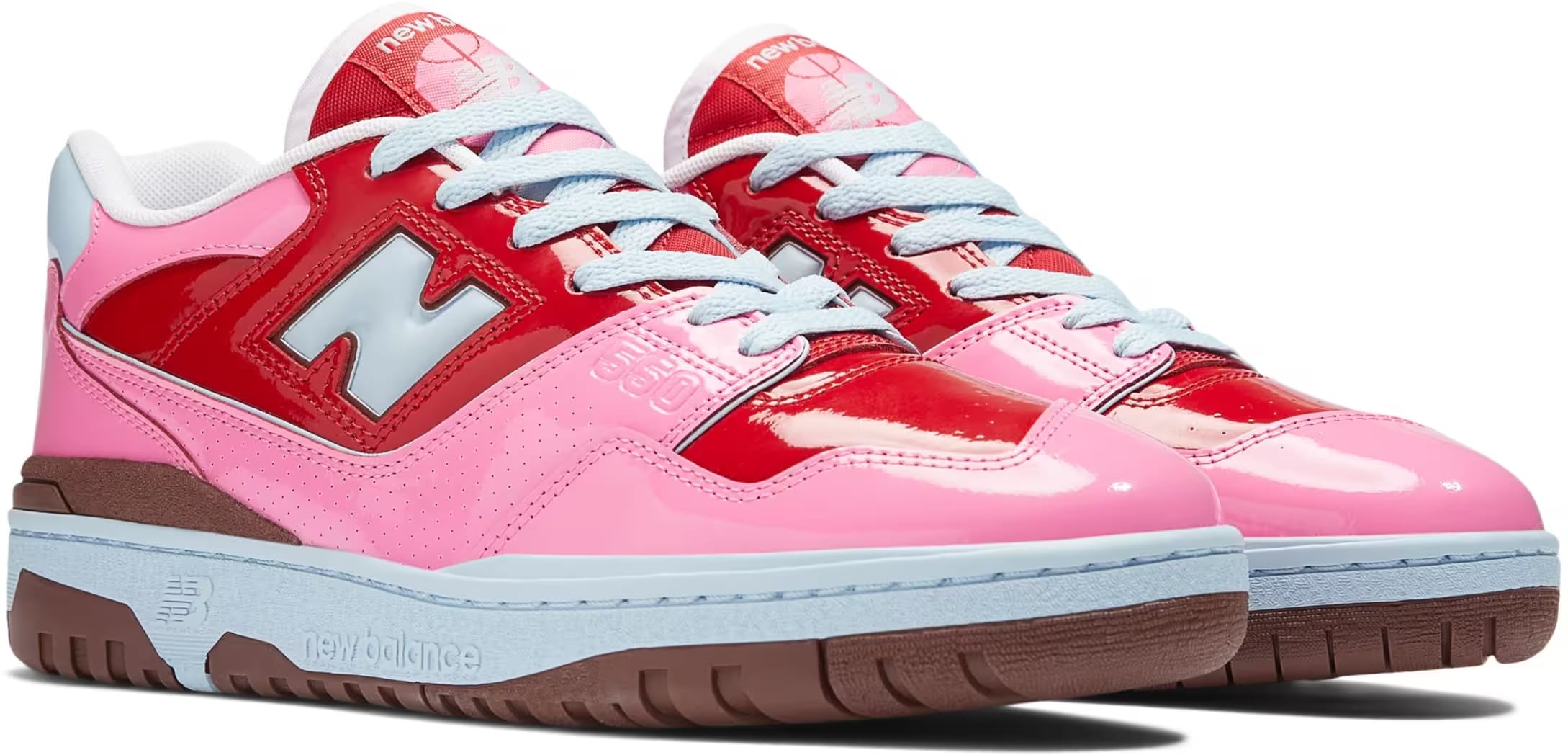 New Balance 550 Y2K Patent Leather "Red/Pink"