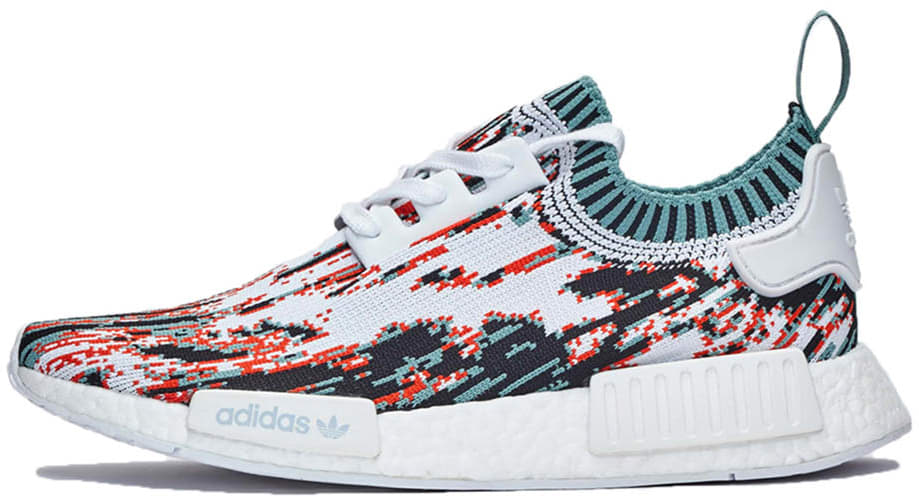 adidas NMD R1 Sneakersnstuff Datamosh Collegiate Orange