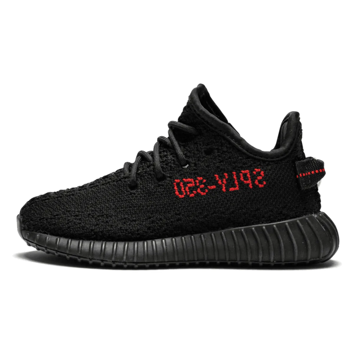 Yeezy Boost 350 V2 Baby Kids Black Red Bred Infant (I)
