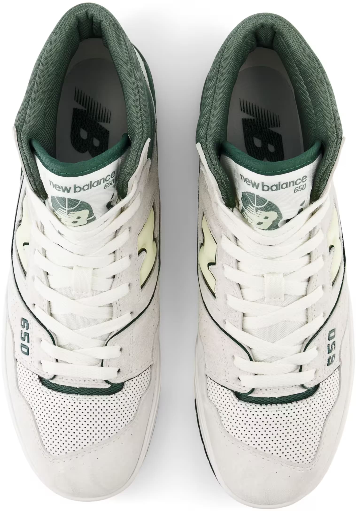 New Balance 650R Sea Salt Nightwatch Green