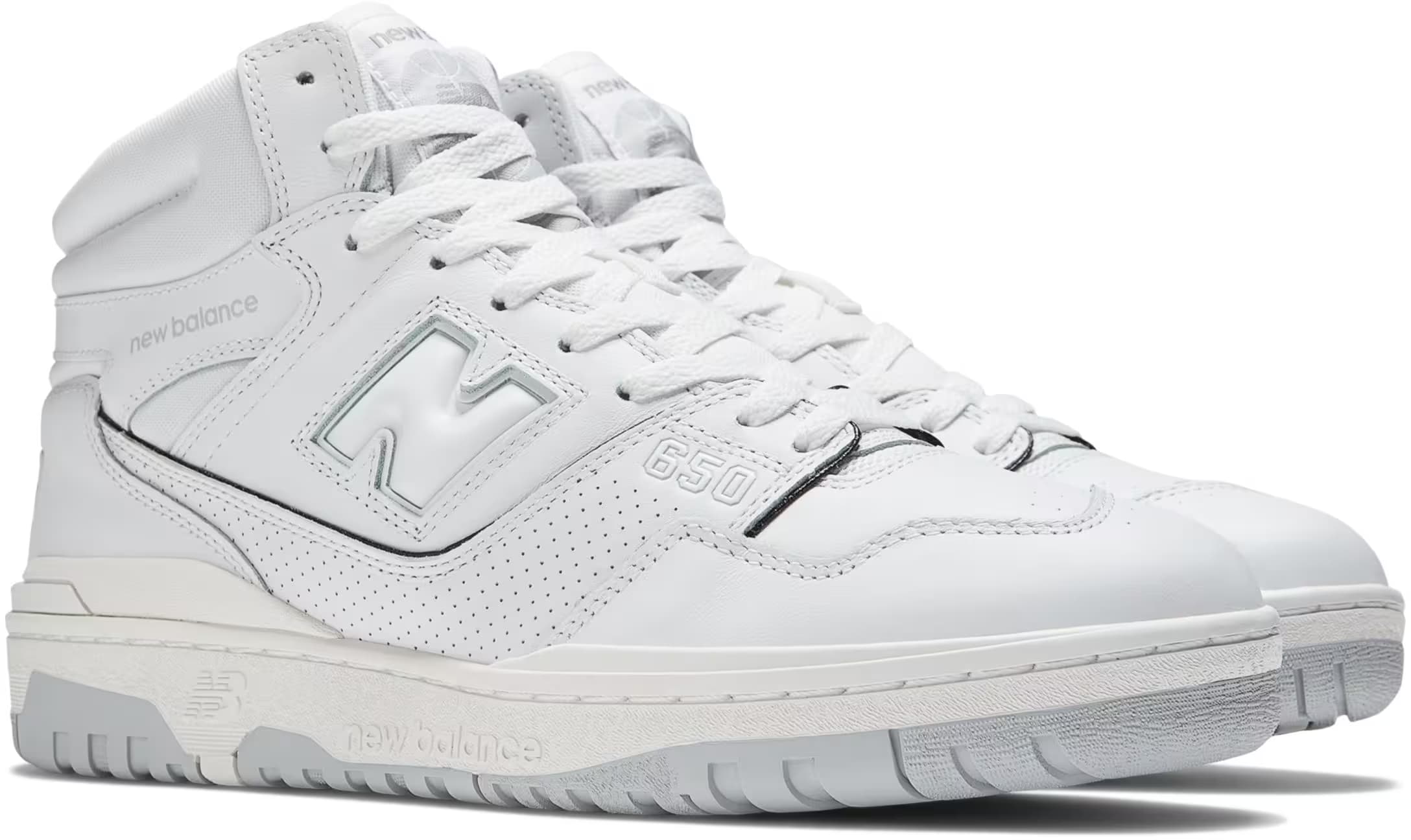 New Balance 650R Triple White