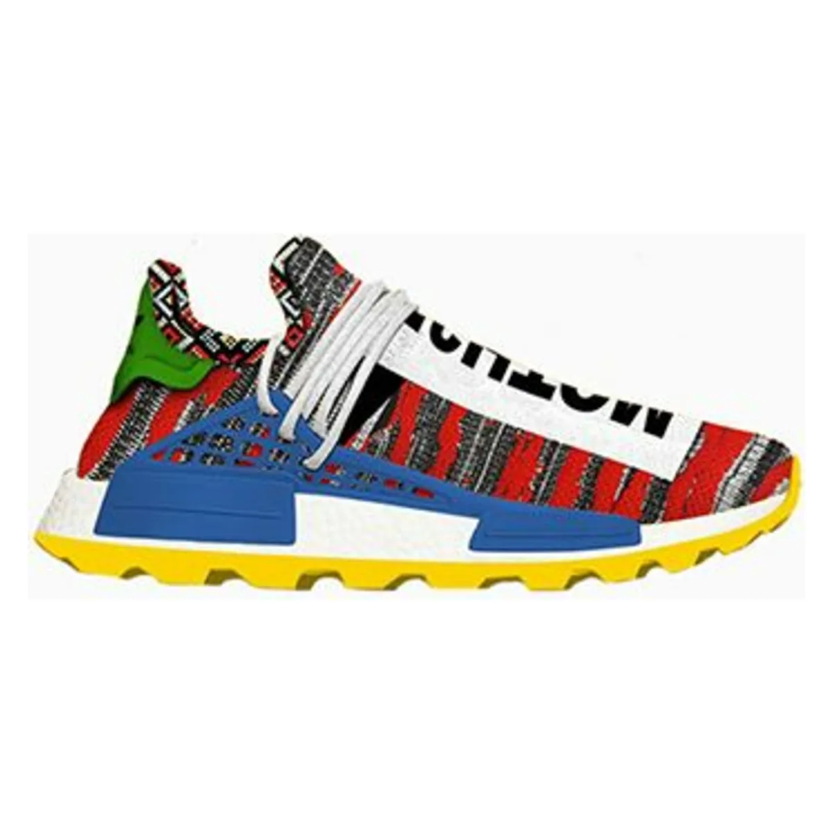 Pharrell x adidas Afro NMD Hu Pack Red Multi