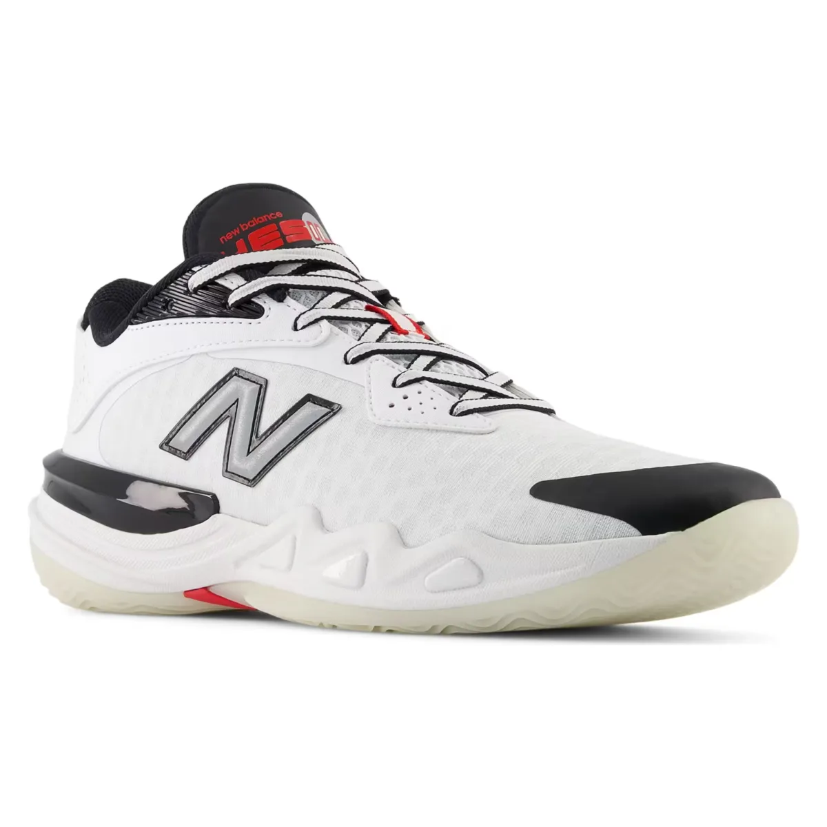 New Balance BB Hesi Low v2 White Team Red Black
