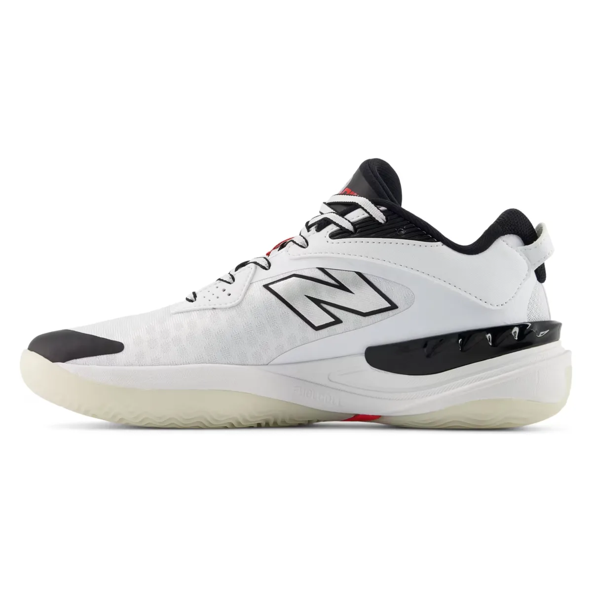 New Balance BB Hesi Low v2 White Team Red Black
