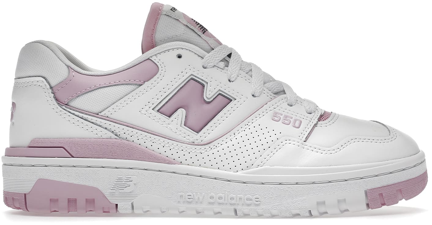 New Balance 550  White Bubblegum Pink