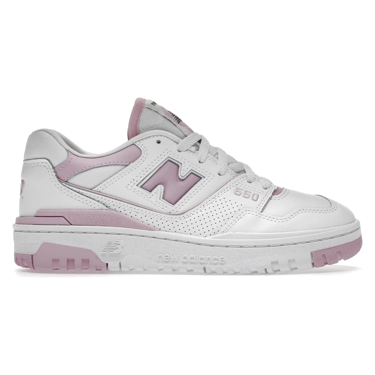 New Balance 550 White Bubblegum Pink