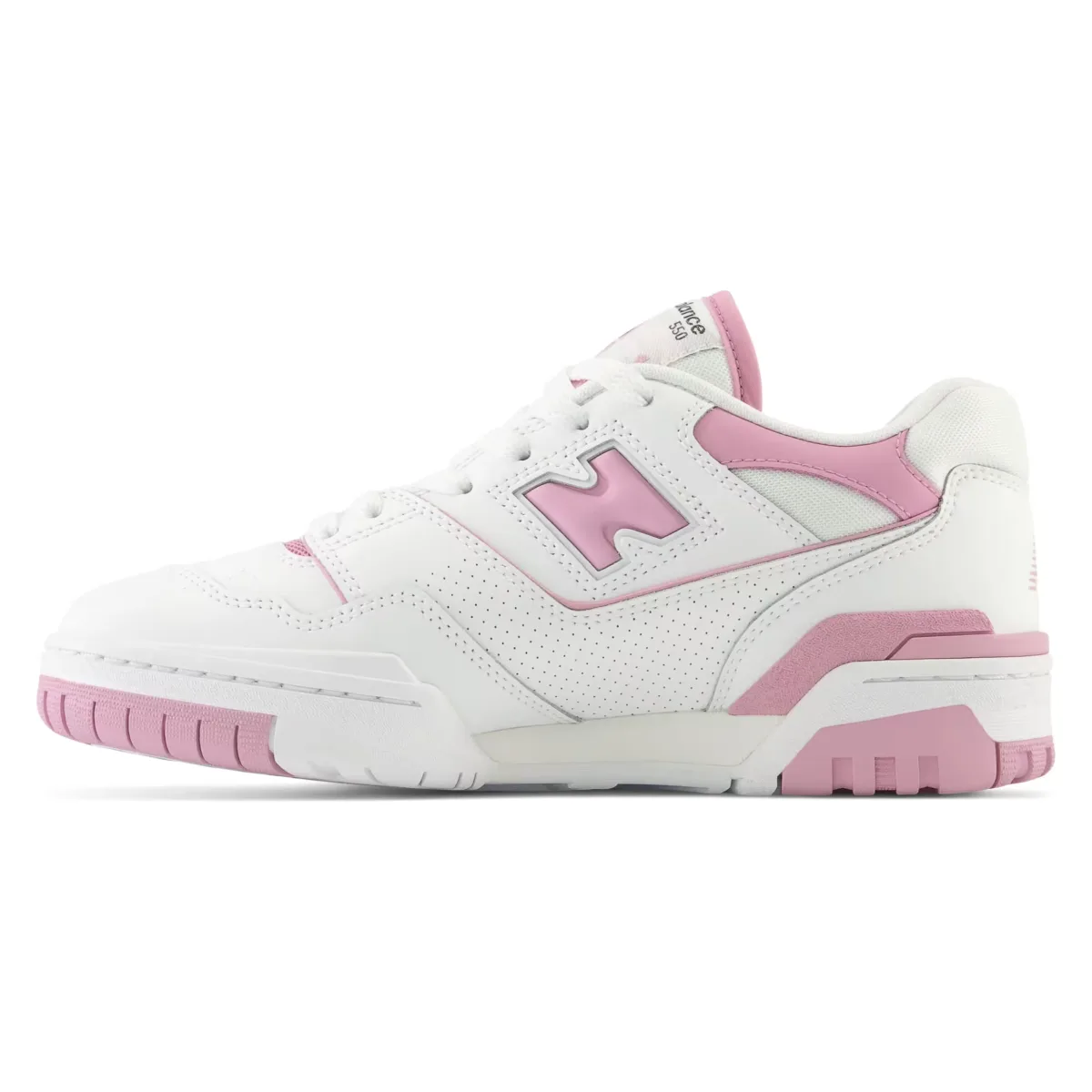New Balance 550 White Bubblegum Pink