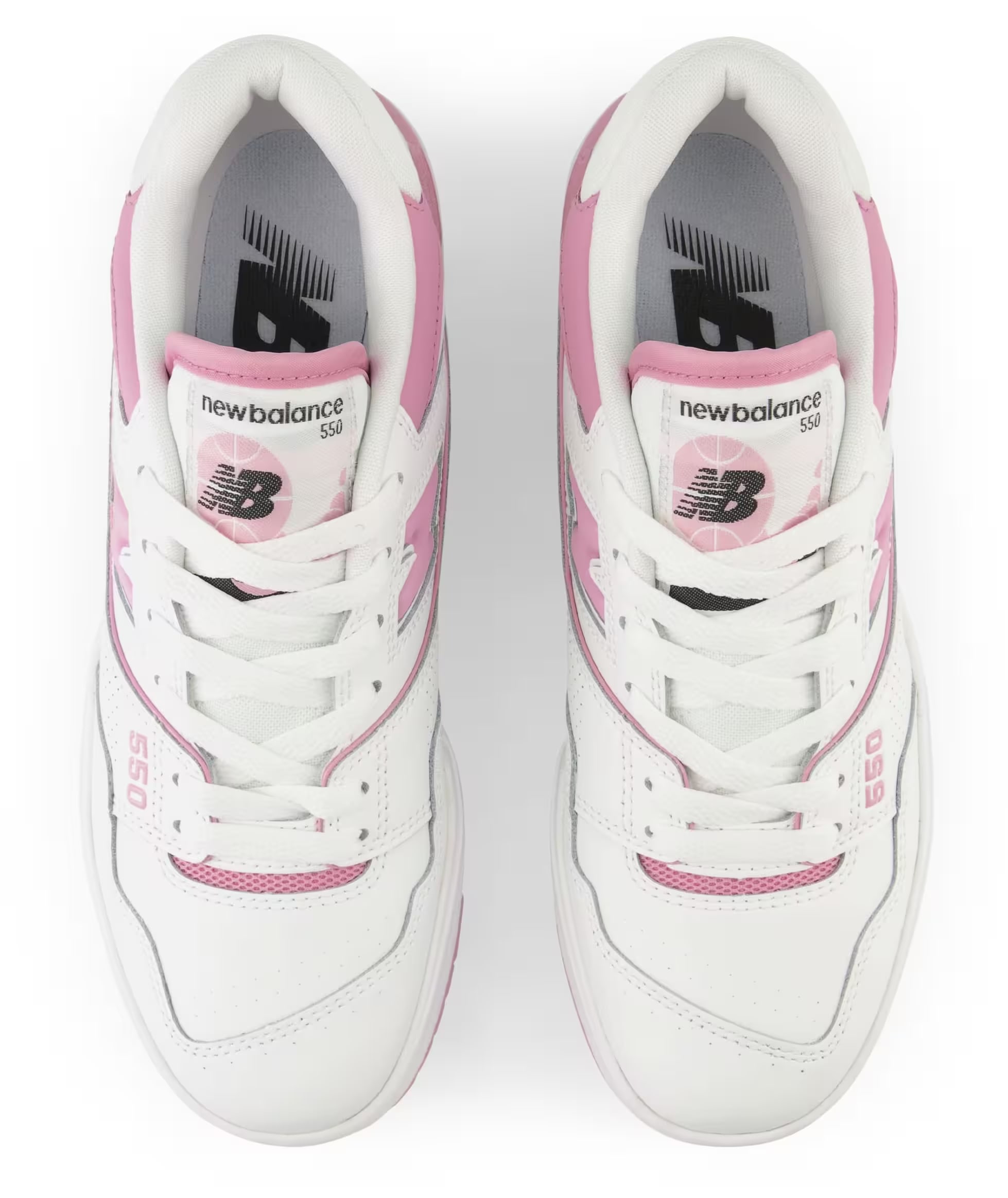 New Balance 550  White Bubblegum Pink