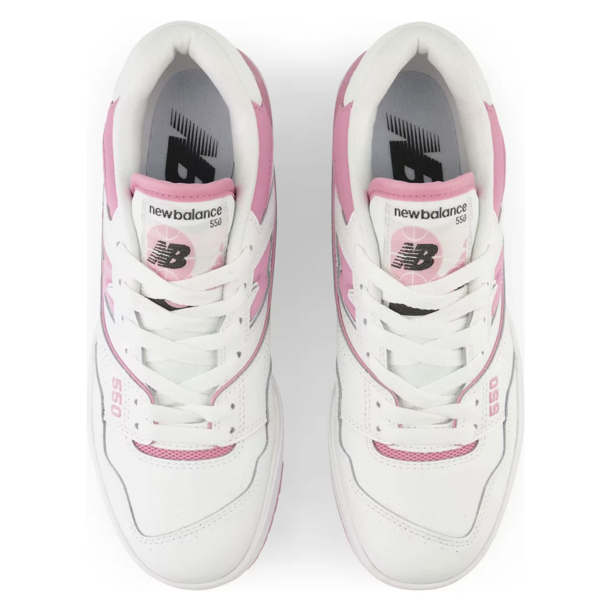 New Balance 550 White Bubblegum Pink