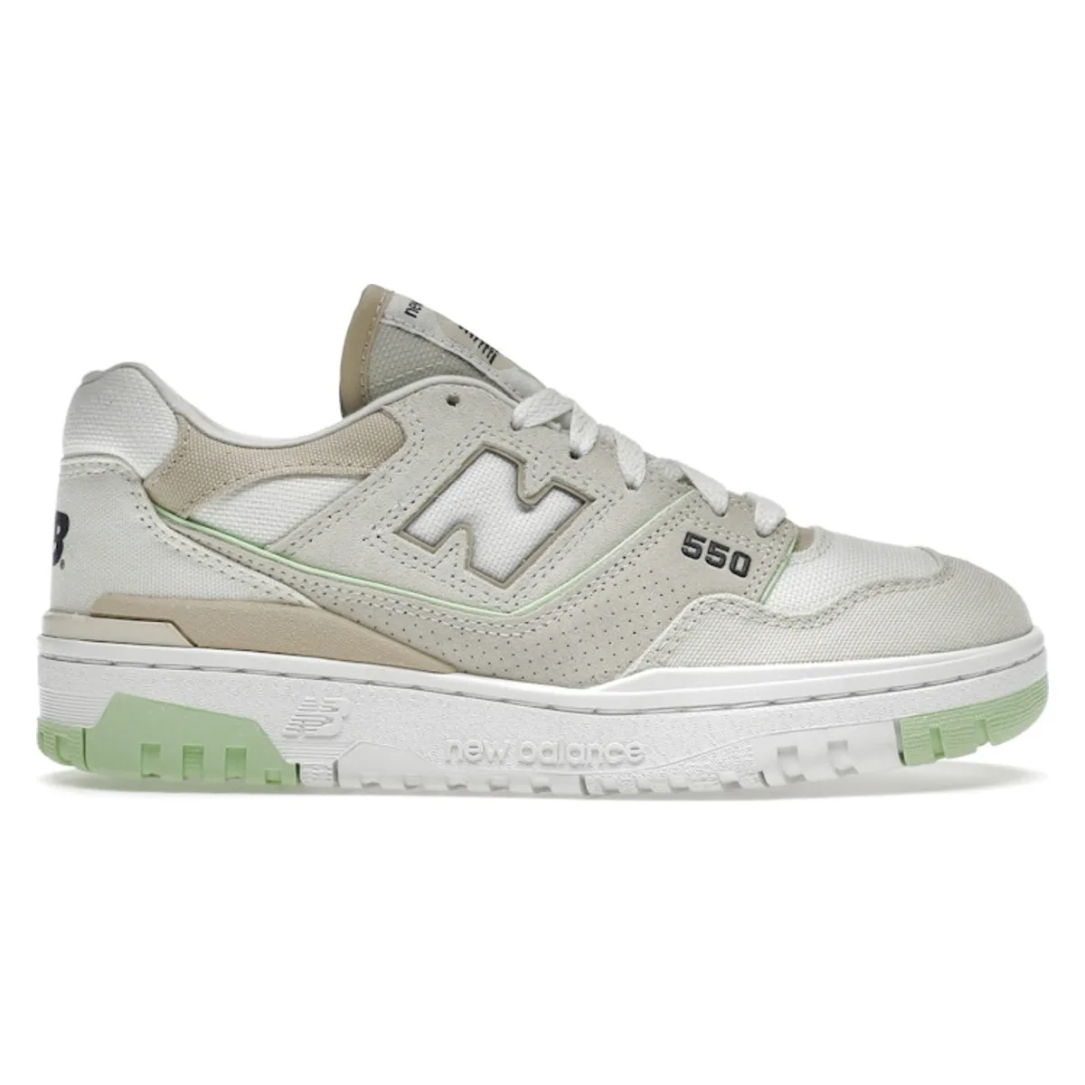 New Balance 550 Turtledove Green Aura (Women's)