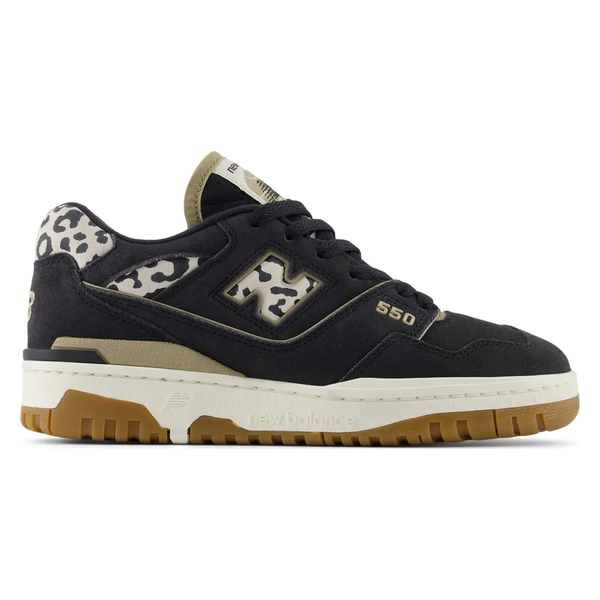 New Balance 550 Leopard "Phantom Black"