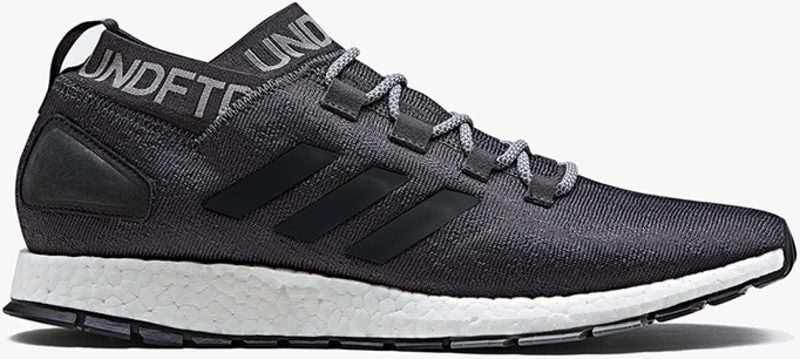Adidas x Undefeated PureBoost RBL Black White Sneaker Squad