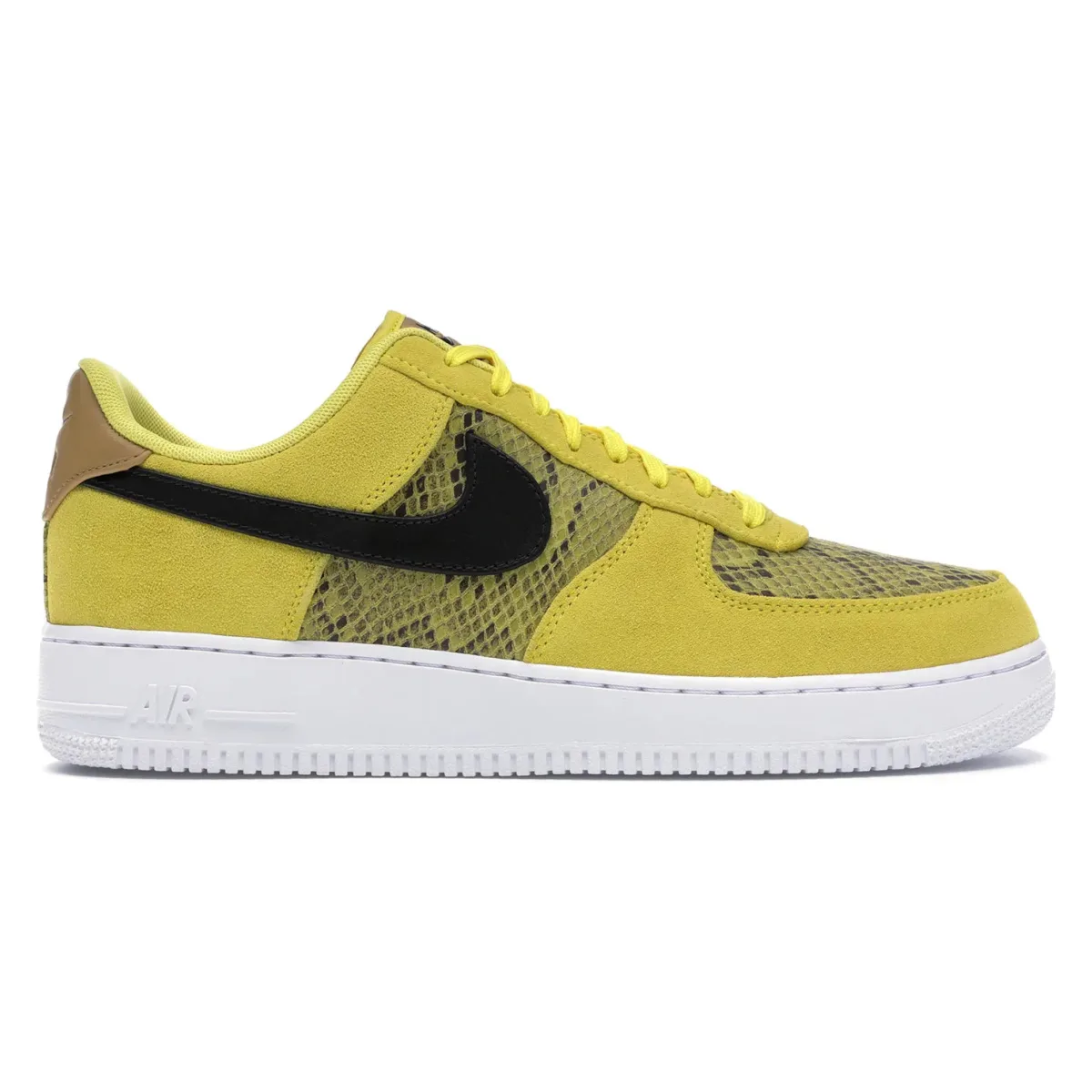 Nike Air Force 1 Low Yellow Snakeskin