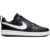 Nike Court Borough 2 Black White (GS)
