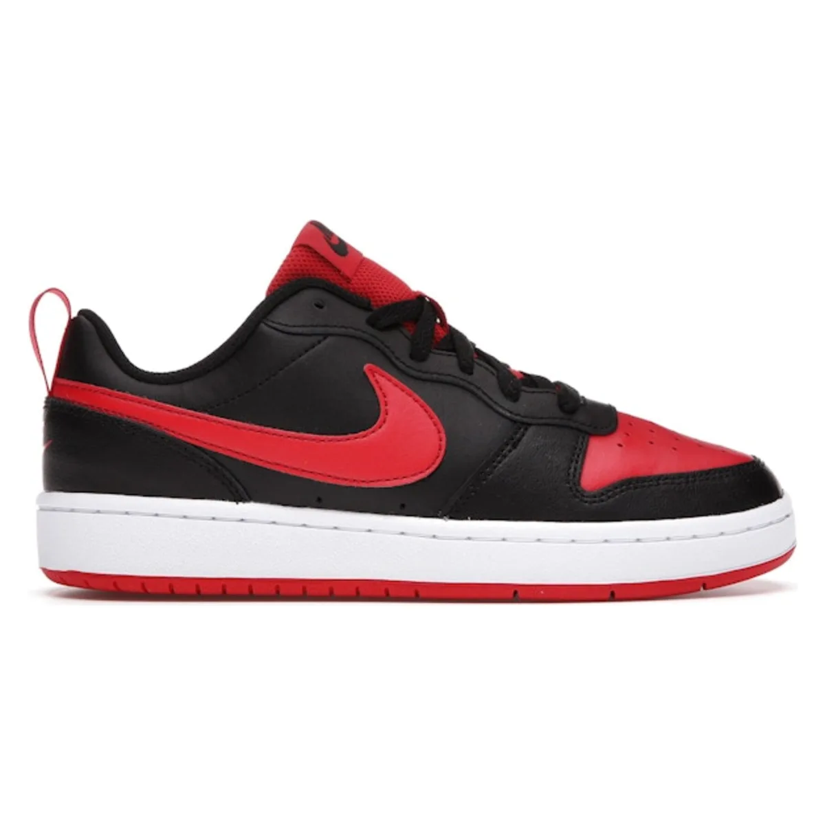 Nike Court Borough Low 2 Black University Red (GS)