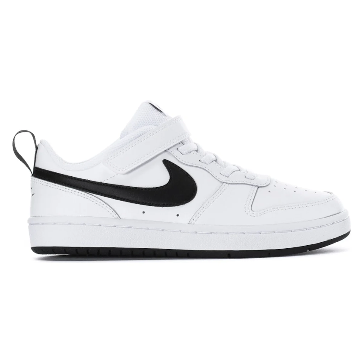 Nike Court Borough Low 2 White Black (PS)