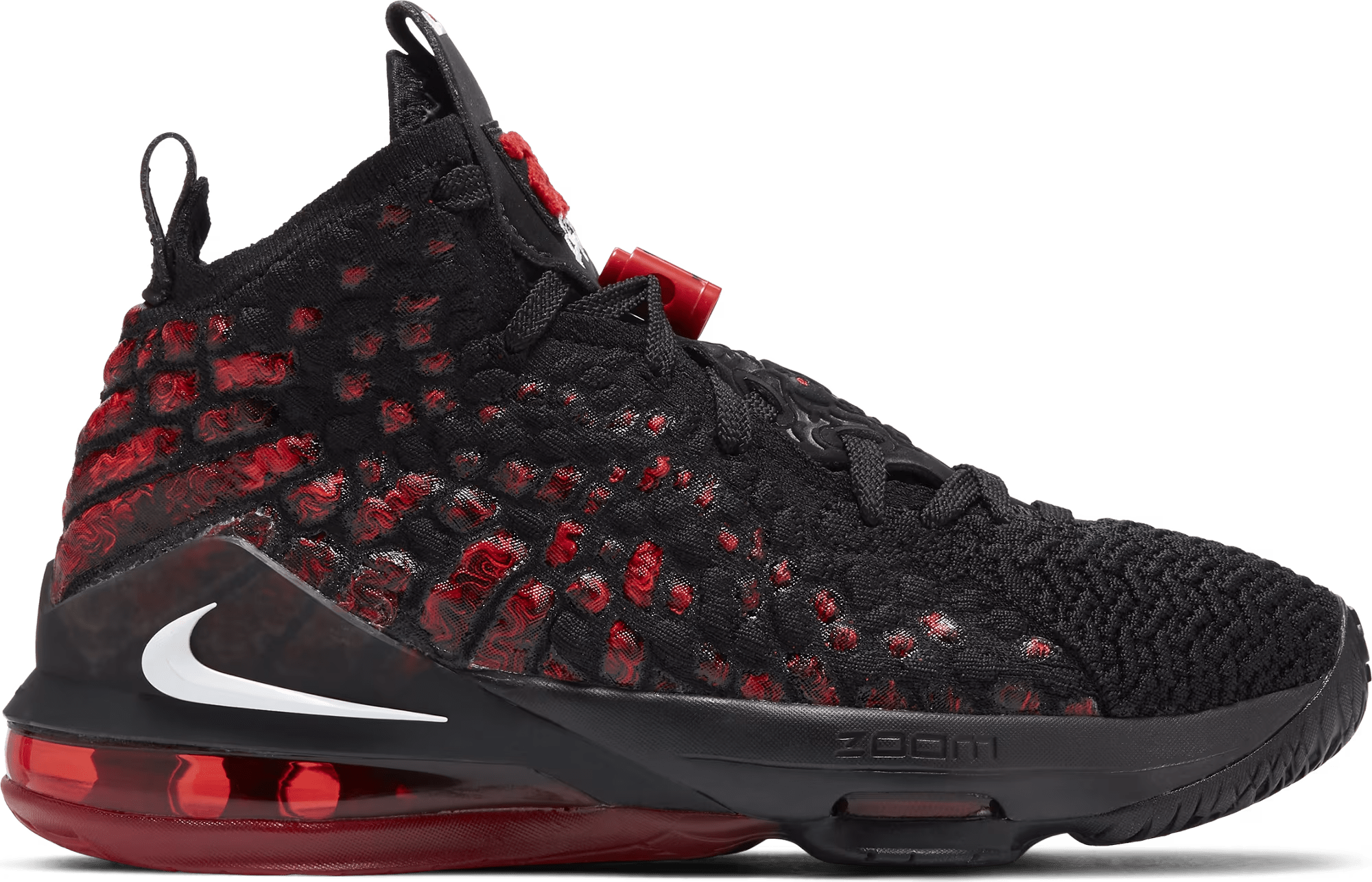 Nike Lebron Xvii -  - Black - Mesh/Synthetisch - Maat 36 - Foot Locker