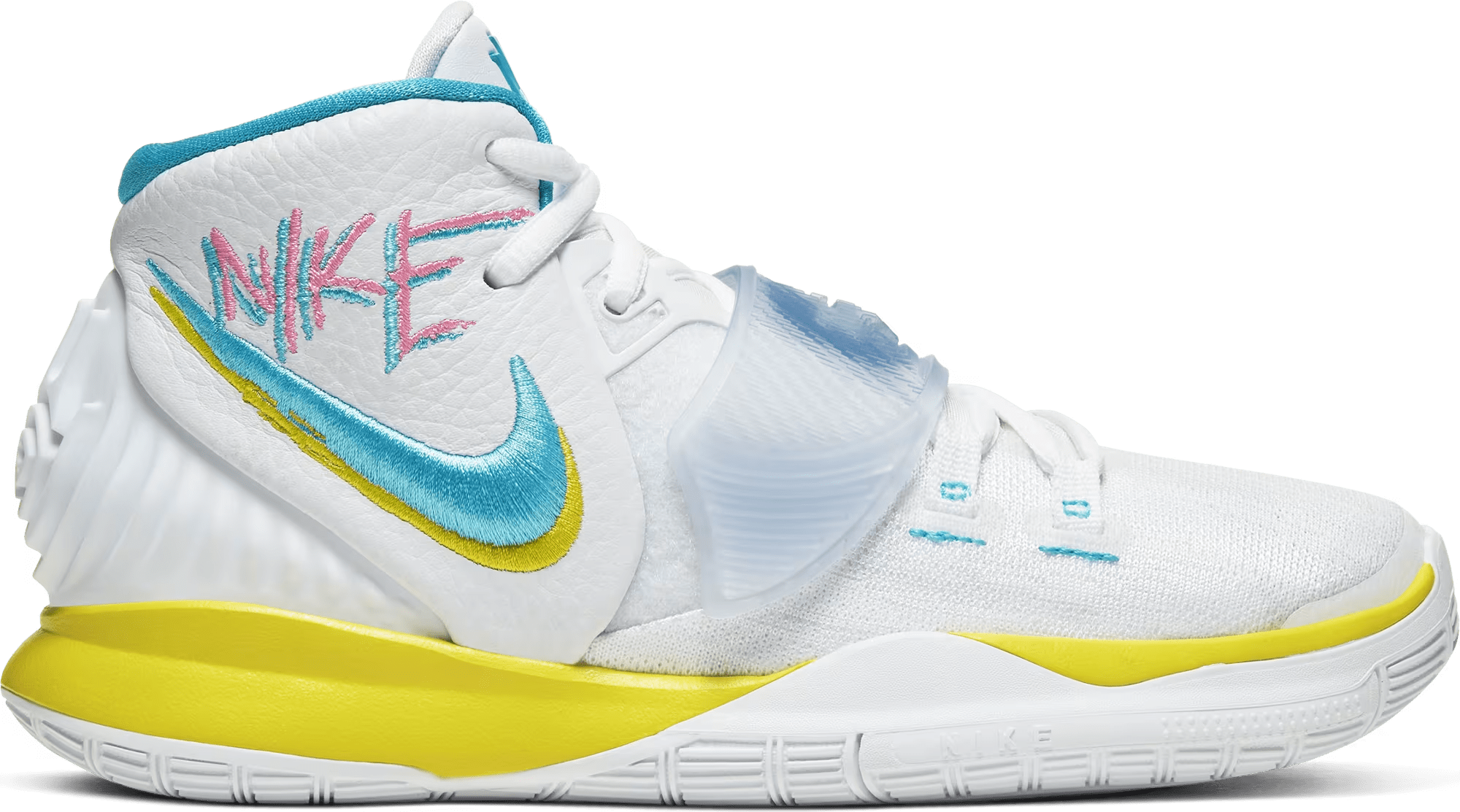 Nike Kyrie 6 -  - White - Leer - Maat 36 - Foot Locker