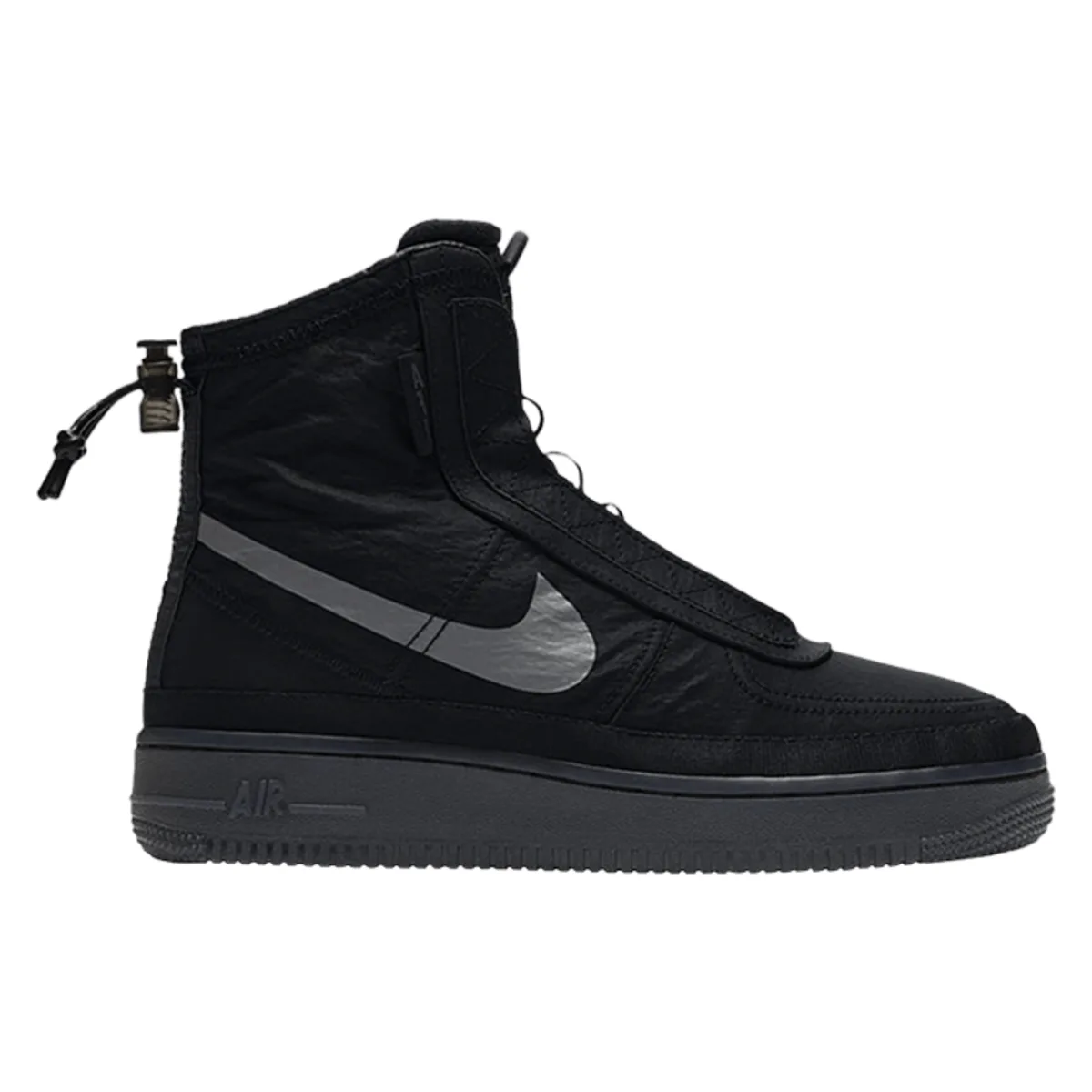 Nike WMNS Air Force 1 High Shell "Black"