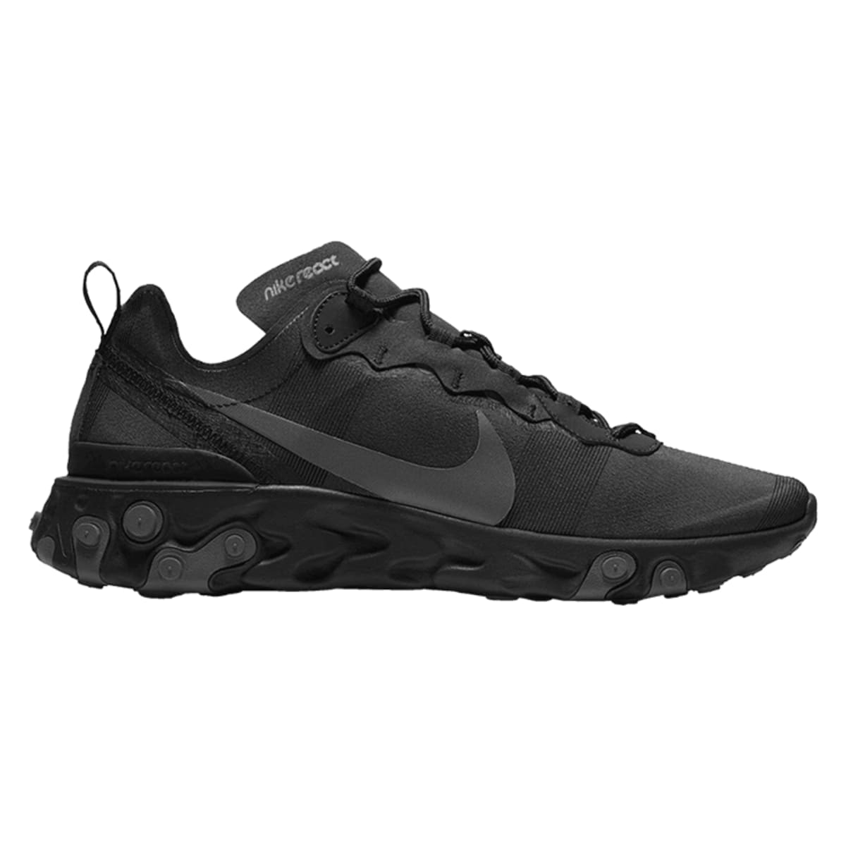 Nike React Element 55 Triple Black BQ6166 008