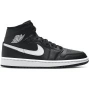 Air Jordan 1 WMNS Mid Black White