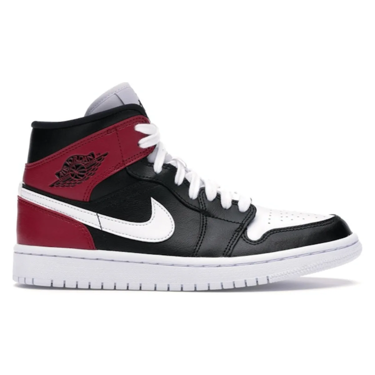 Air Jordan Nike AJ I 1 Womens Mid Noble Red