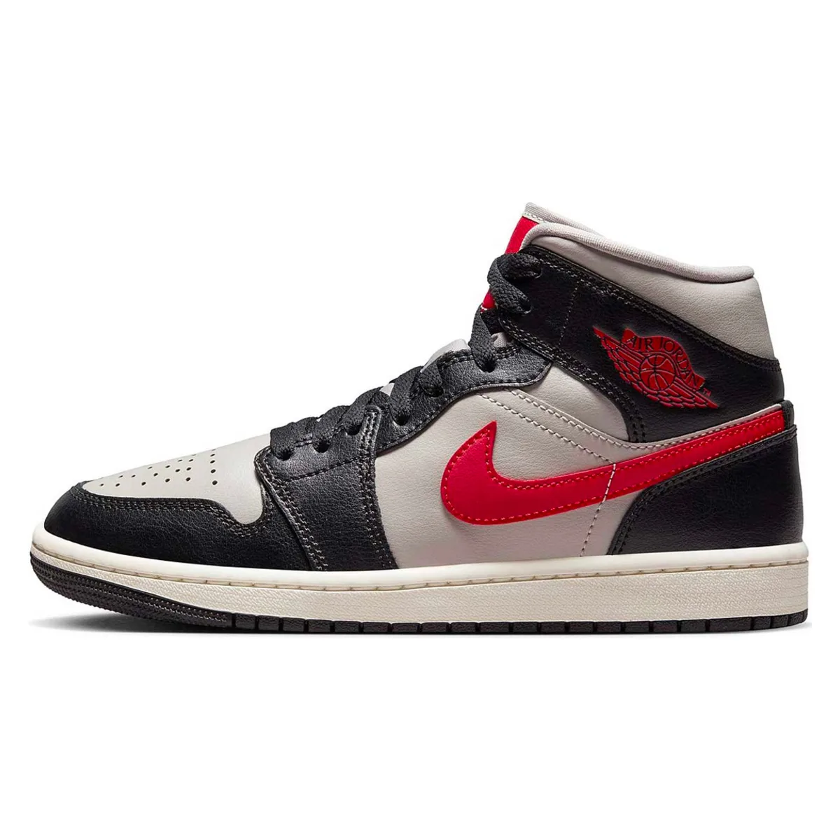 Air Jordan 1 Mid Wmns "Black College Grey"