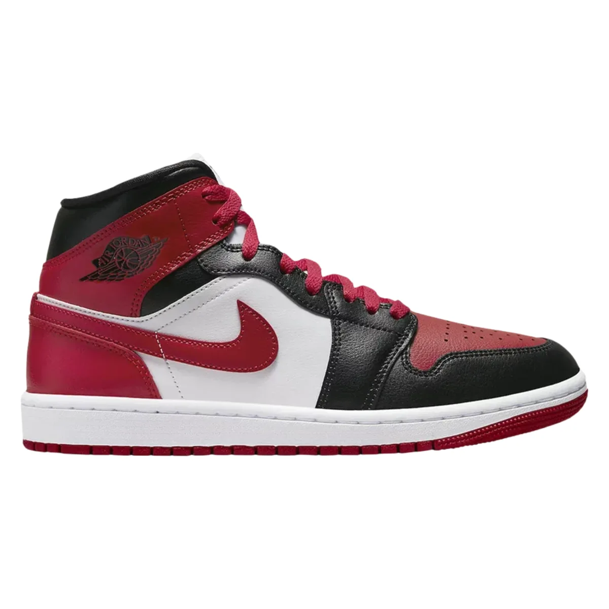 Air Jordan 1 Mid Wmns "Alternate Bred Toe"