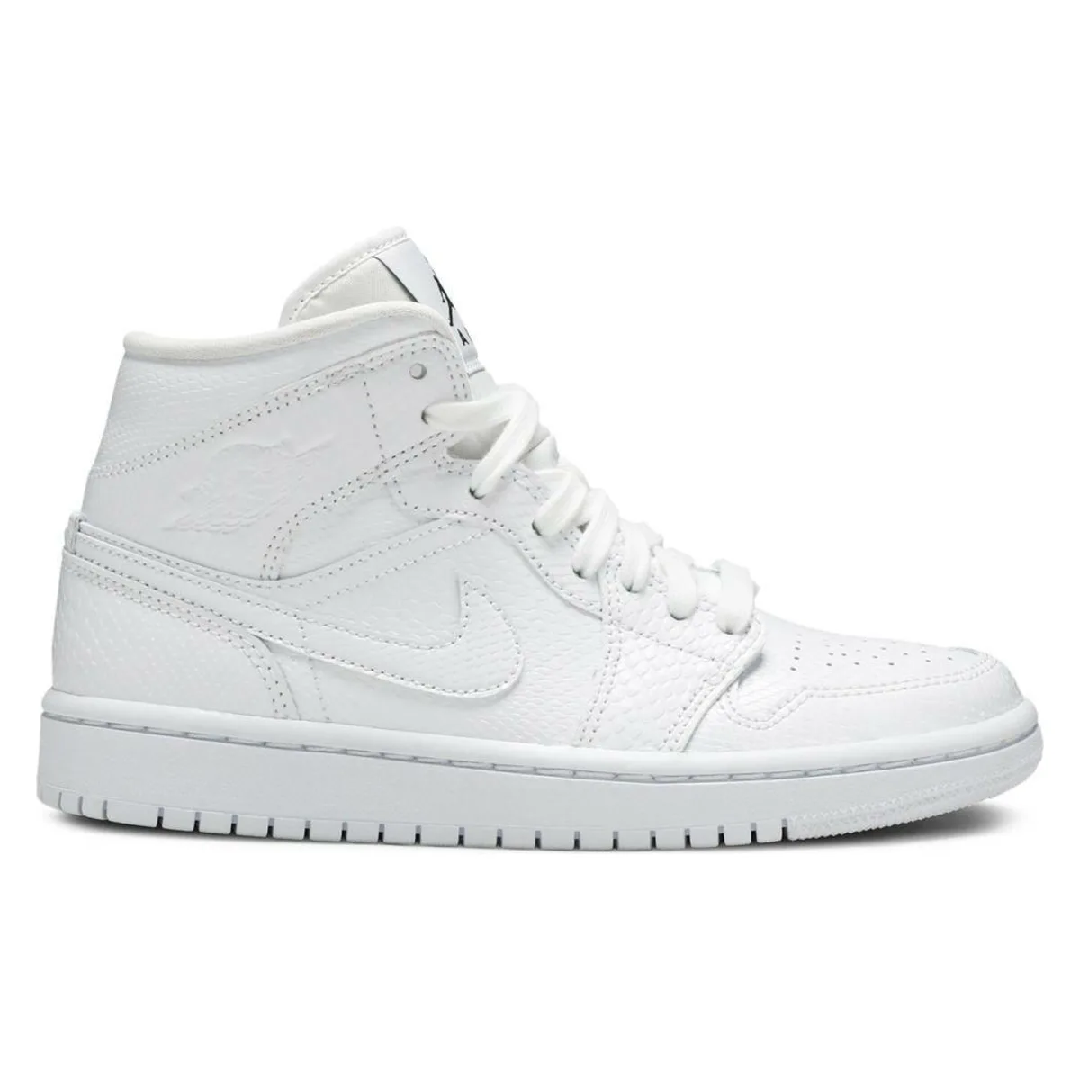 Air Jordan 1 Mid WMNS "White Snakeskin"