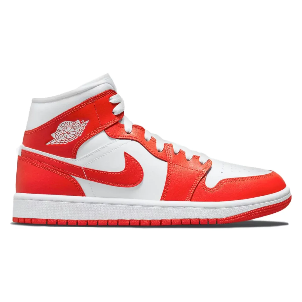 Air Jordan 1 Mid WMNS "Habanero Red"