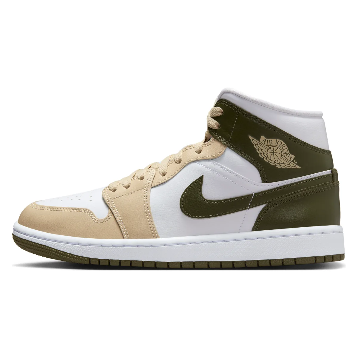 Air Jordan 1 Mid Wmns "Medium Olive"