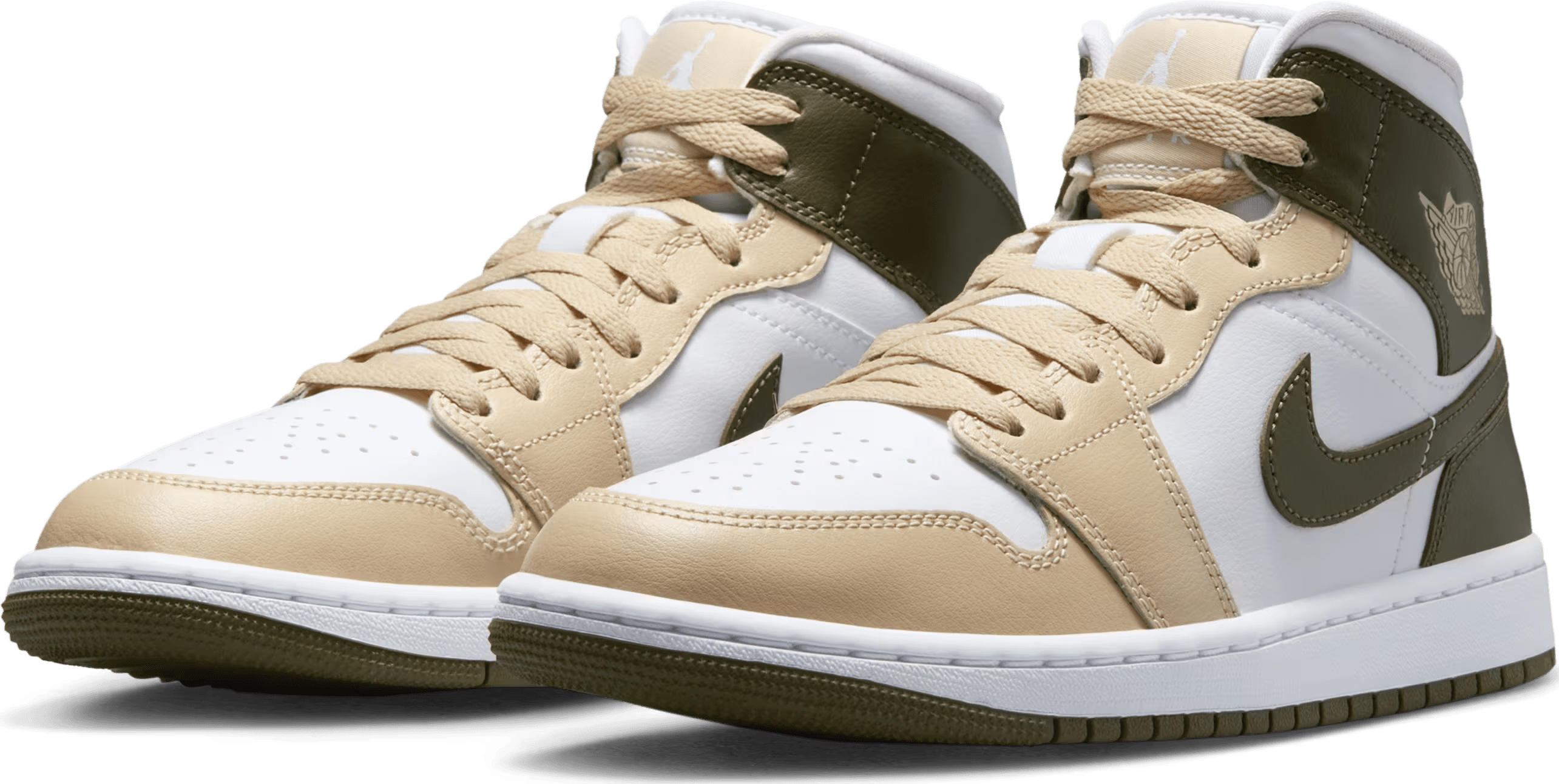 Air Jordan 1 Mid Wmns "Medium Olive"