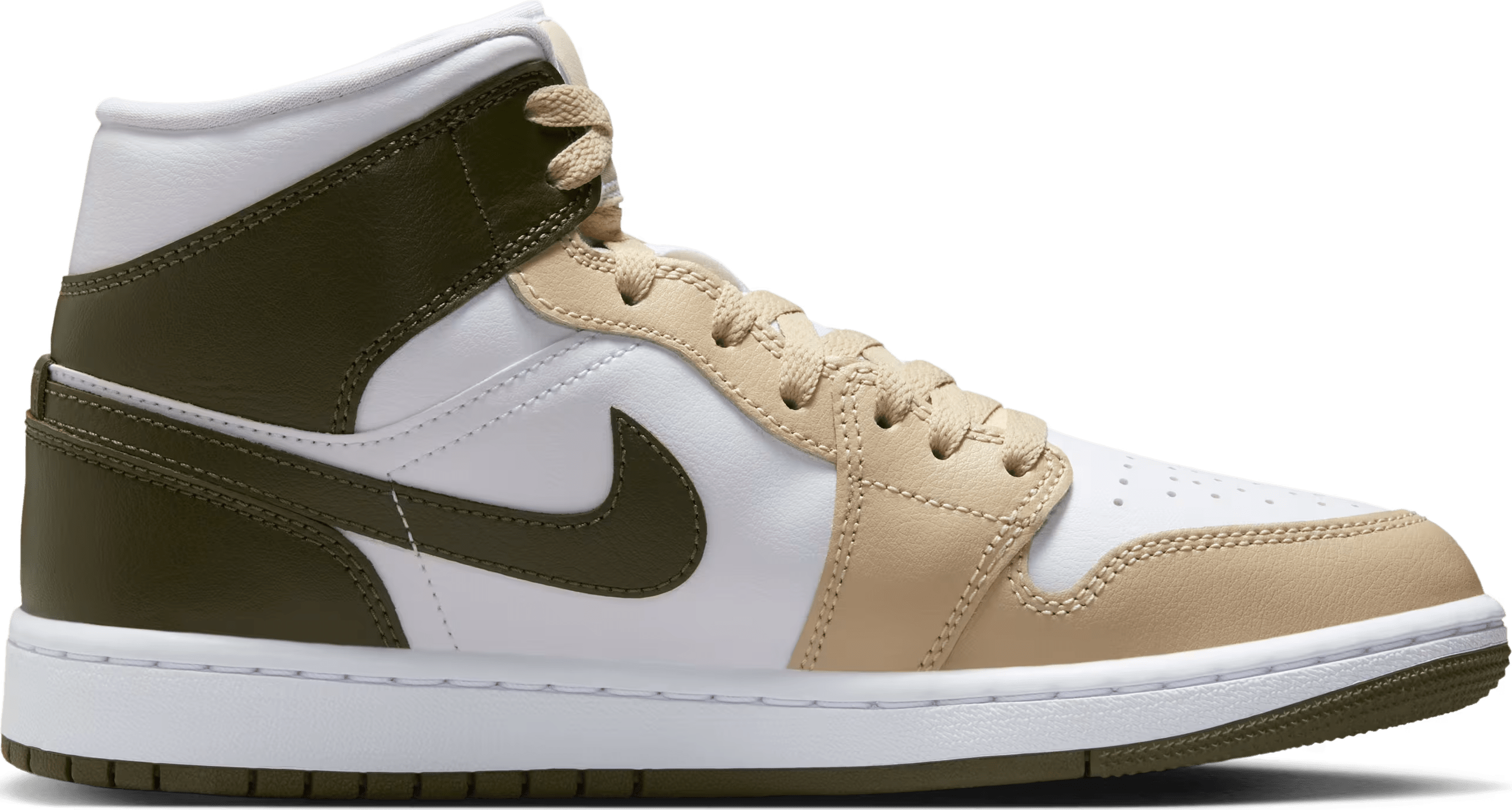 Air Jordan 1 Mid Wmns "Medium Olive"