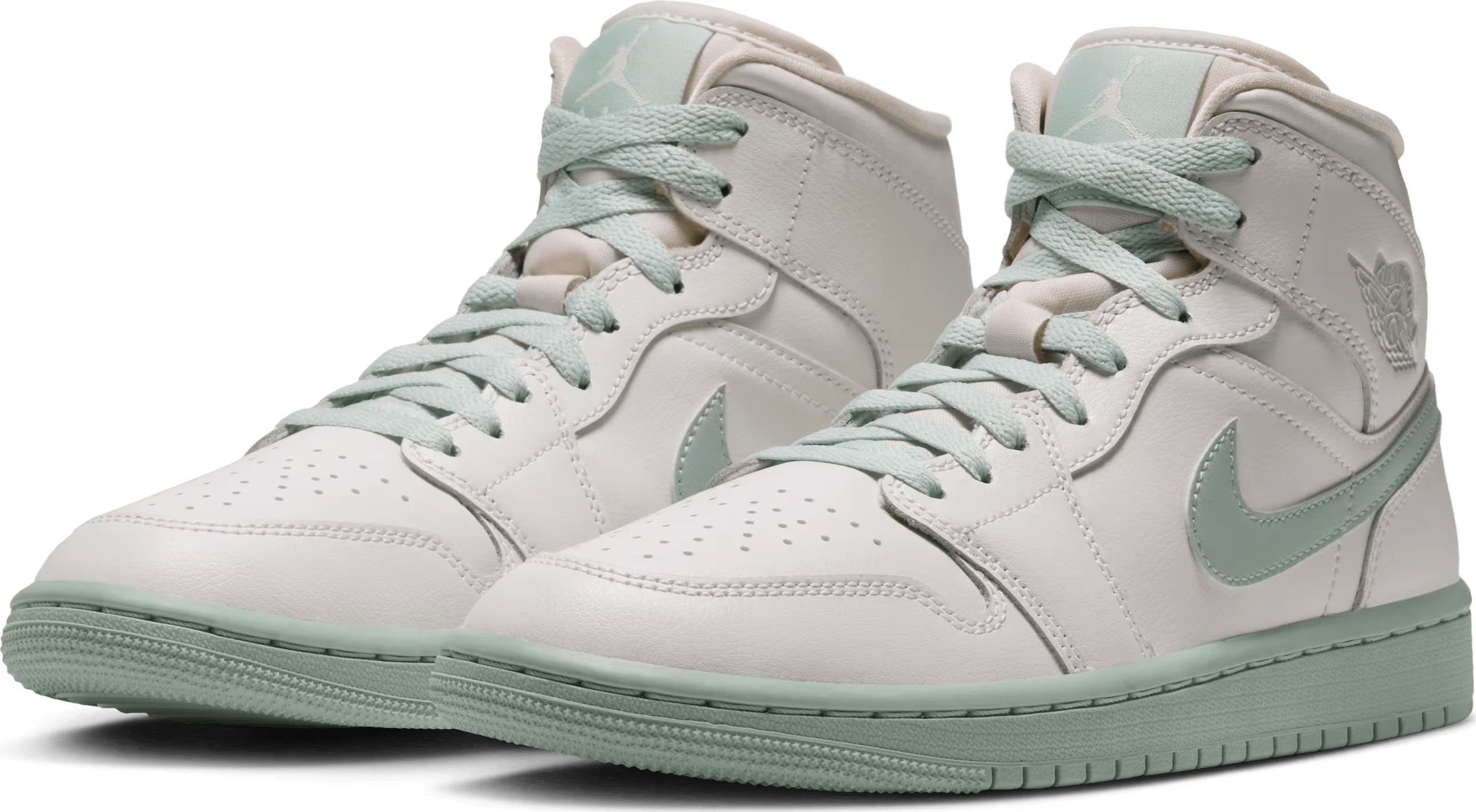 Air Jordan 1 Mid Wmns "Pistachio Frost"
