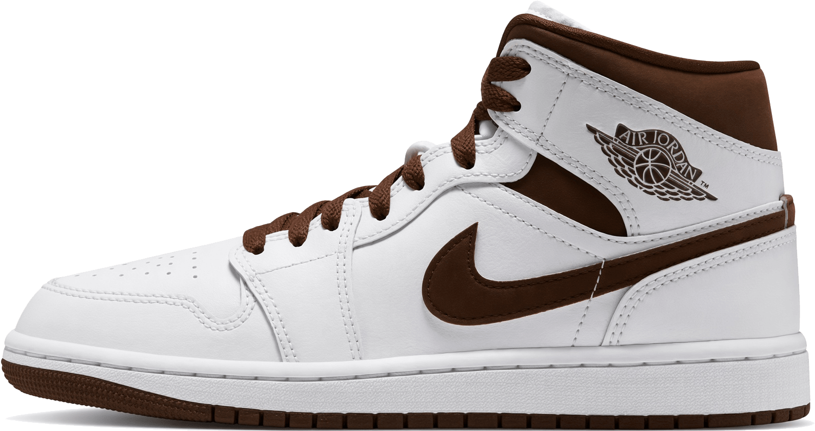 Air Jordan 1 Mid "White Cacao Wow"