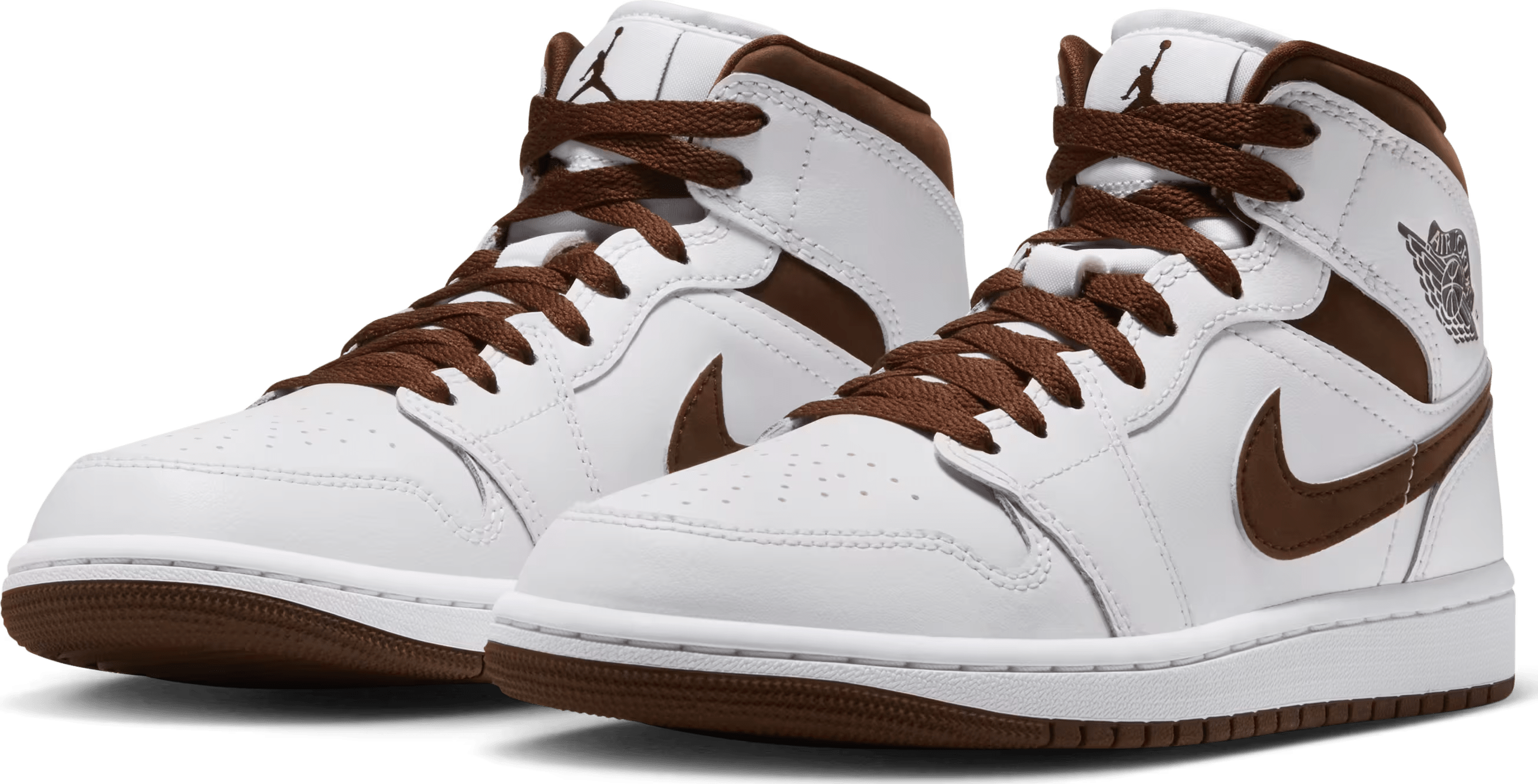 Air Jordan 1 Mid Wmns "White Cacao Wow"