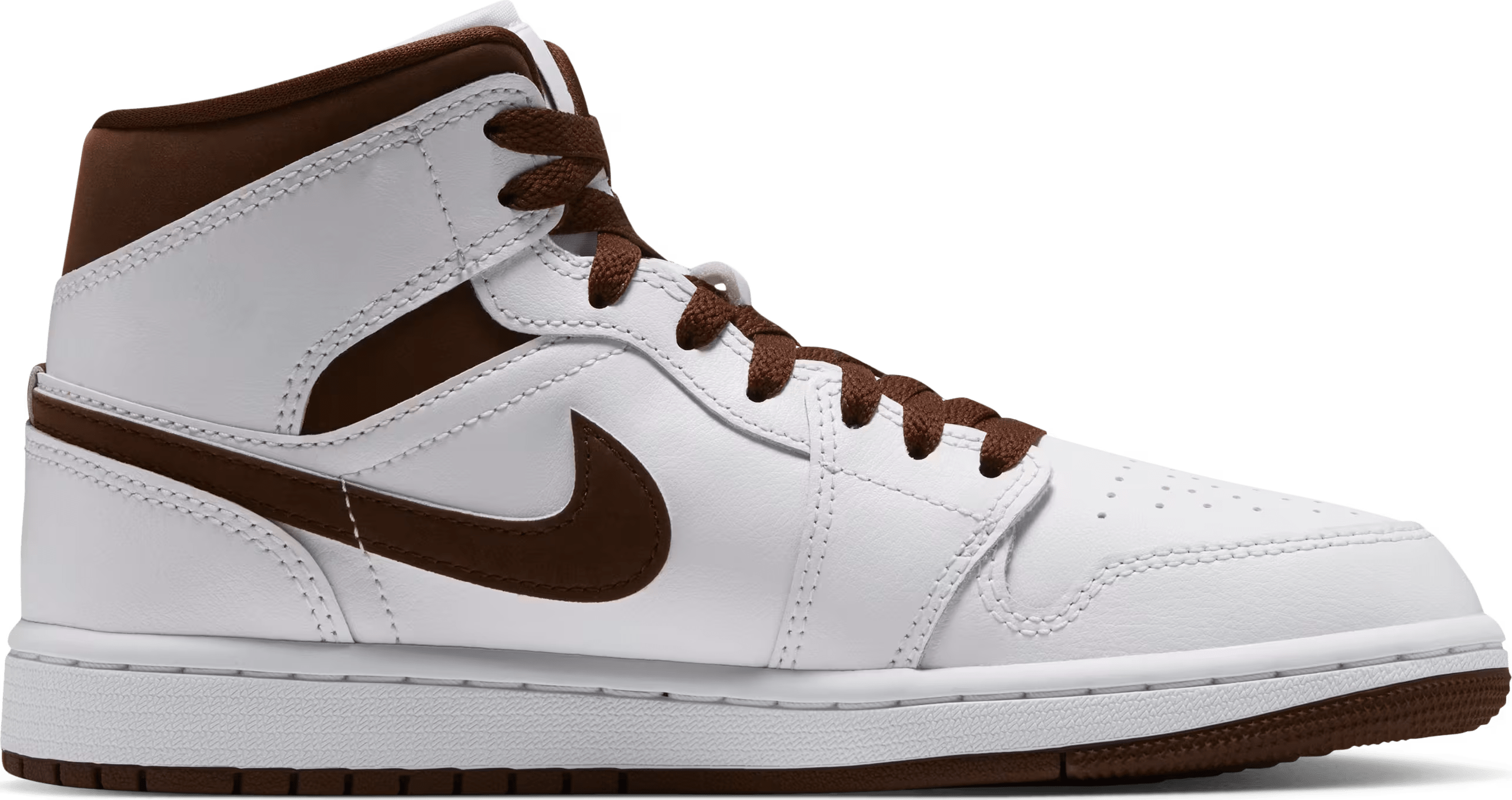 Air Jordan 1 Mid Wmns "White Cacao Wow"