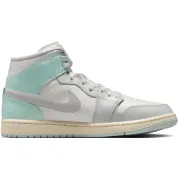 Air Jordan 1 Mid Wmns "Football Grey Igloo"