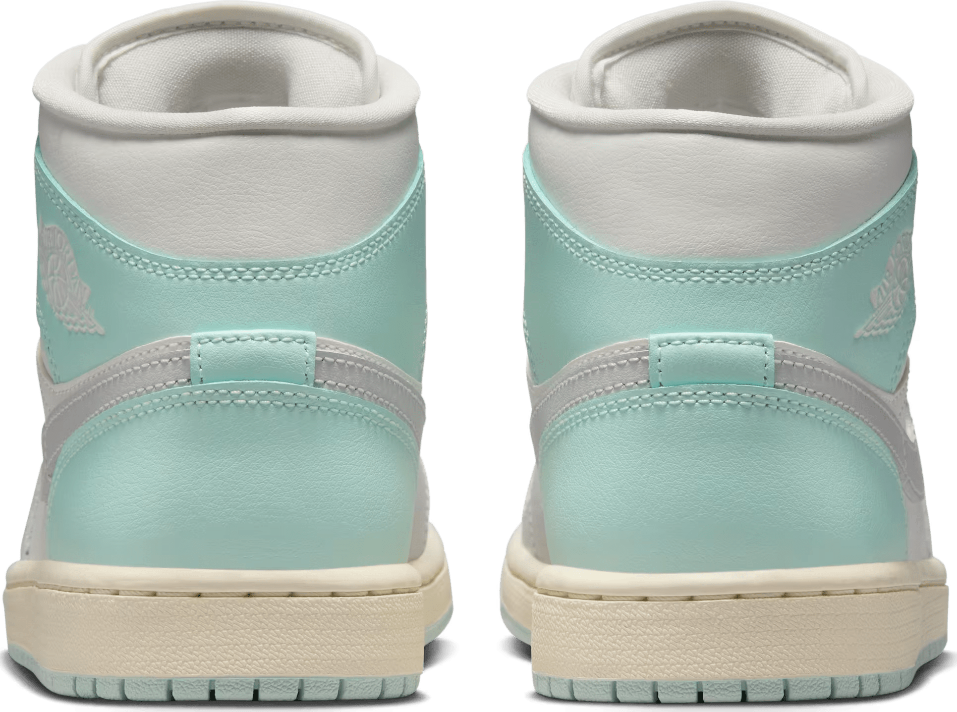 Air Jordan 1 Mid Wmns "Football Grey Igloo"