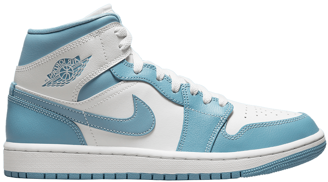 Nike jordan deals 1 mid blue