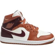 Air Jordan 1 Mid Wmns "Night Maroon"