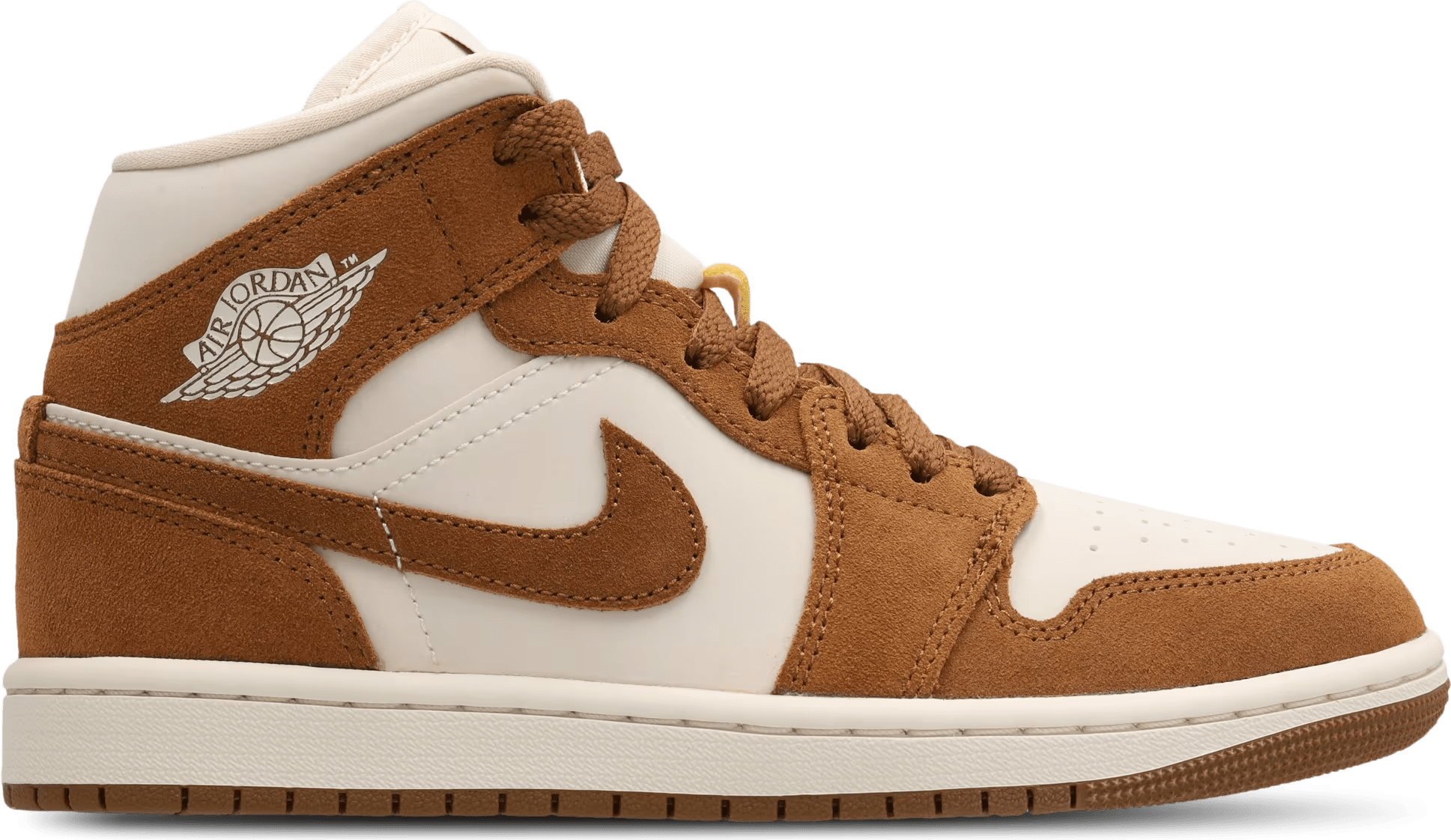 Air Jordan 1 Mid "Light British Tan Chalk"