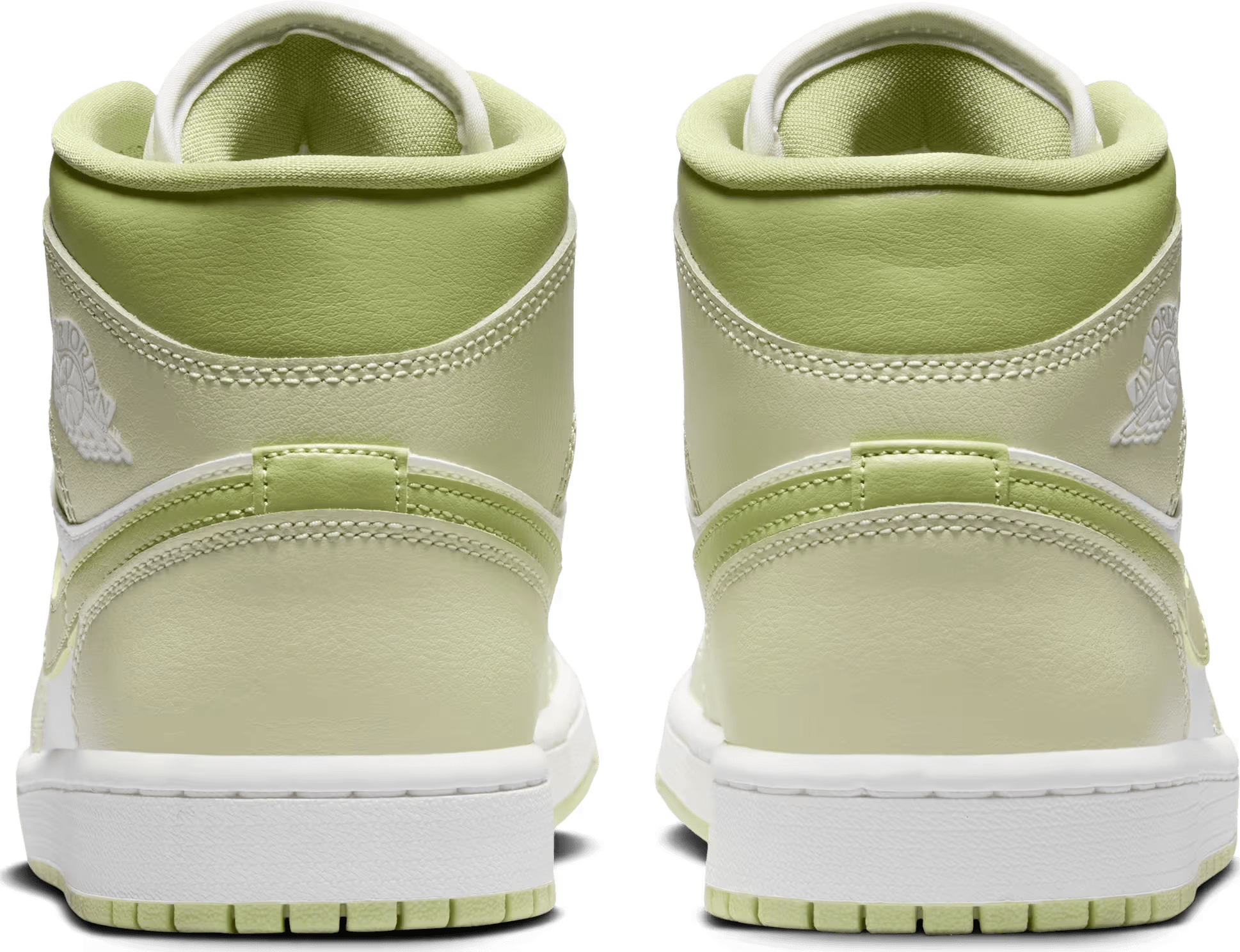 Air Jordan 1 Mid Wmns "Olive Aura Lawn"