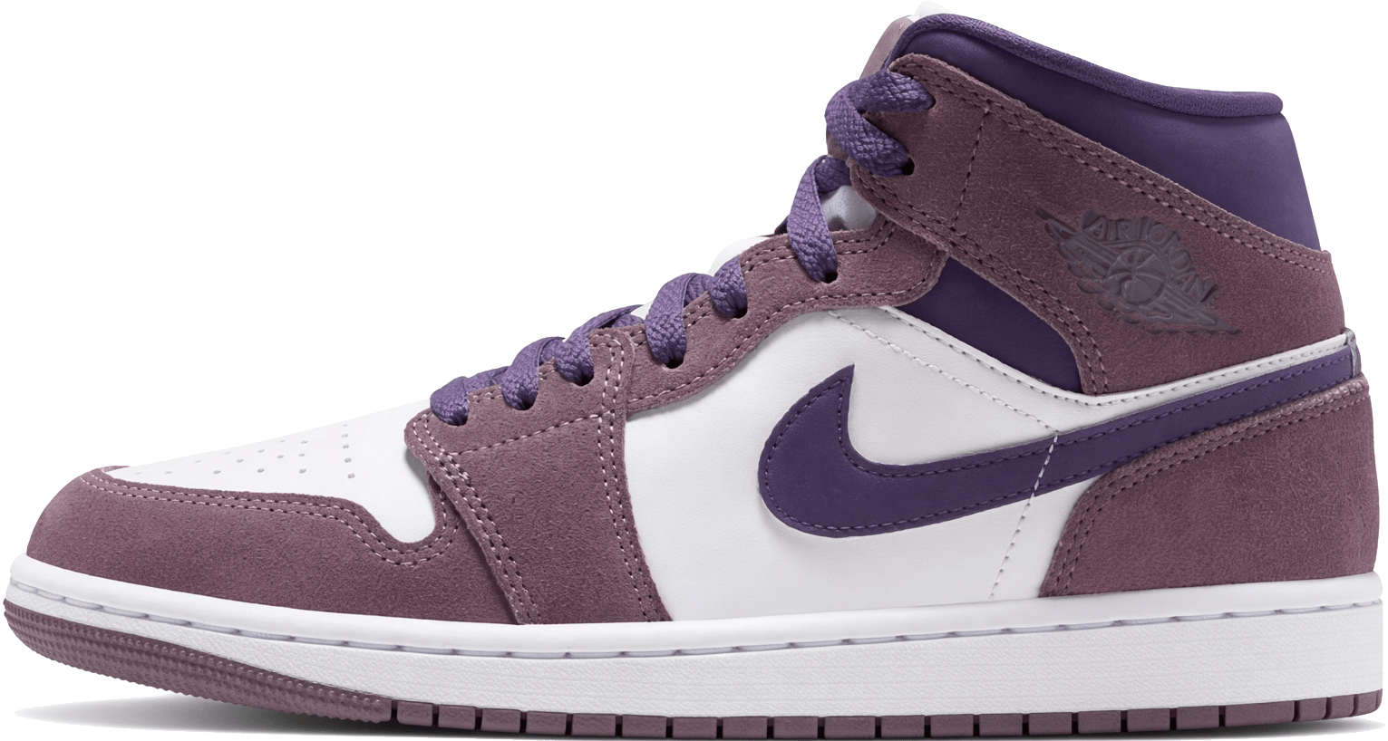 Air Jordan 1 Mid "Purple Smoke"