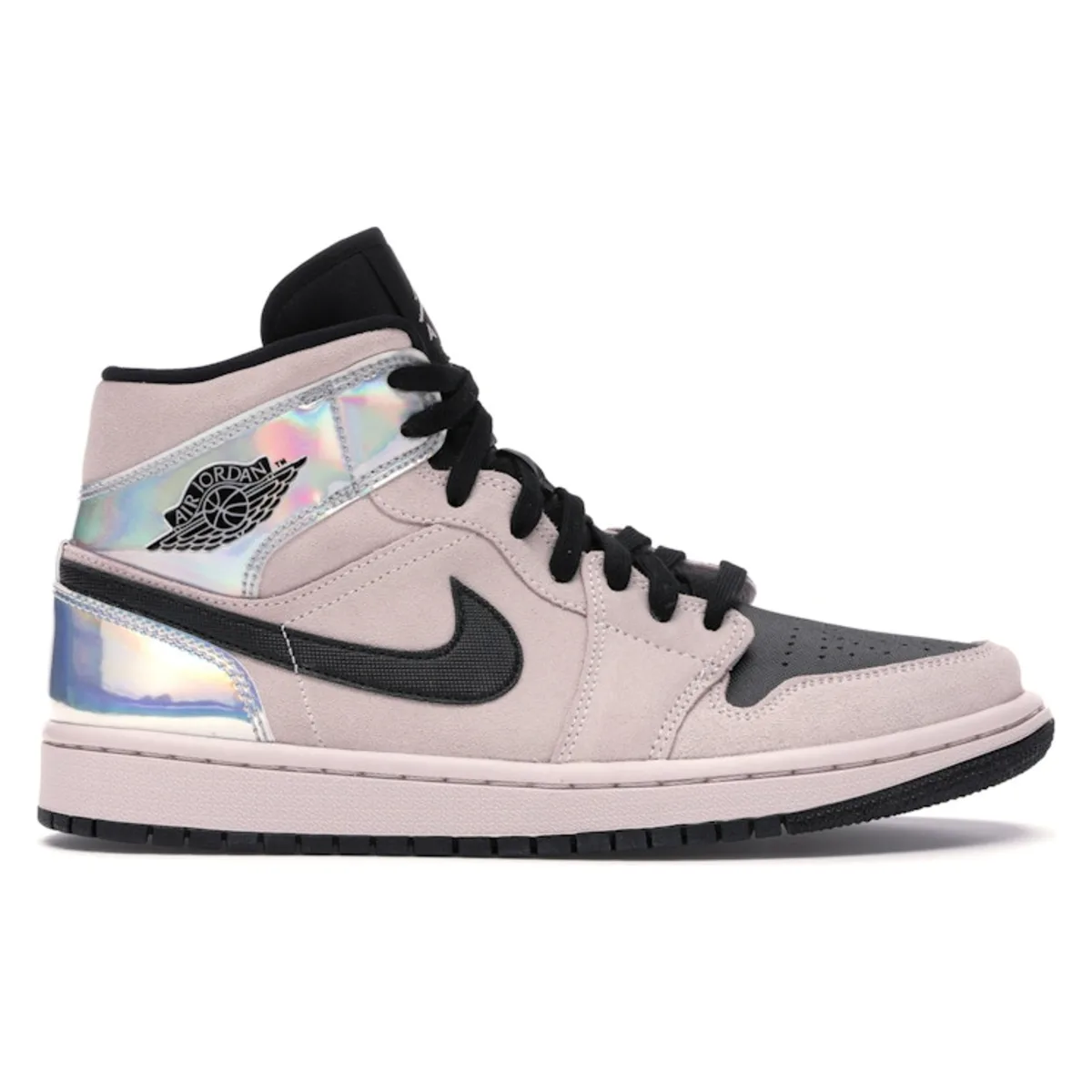 Air Jordan 1 WMNS Mid Dirty Powder Iridescent