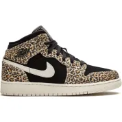 Jordan 1 Mid SE Leopard (GS)
