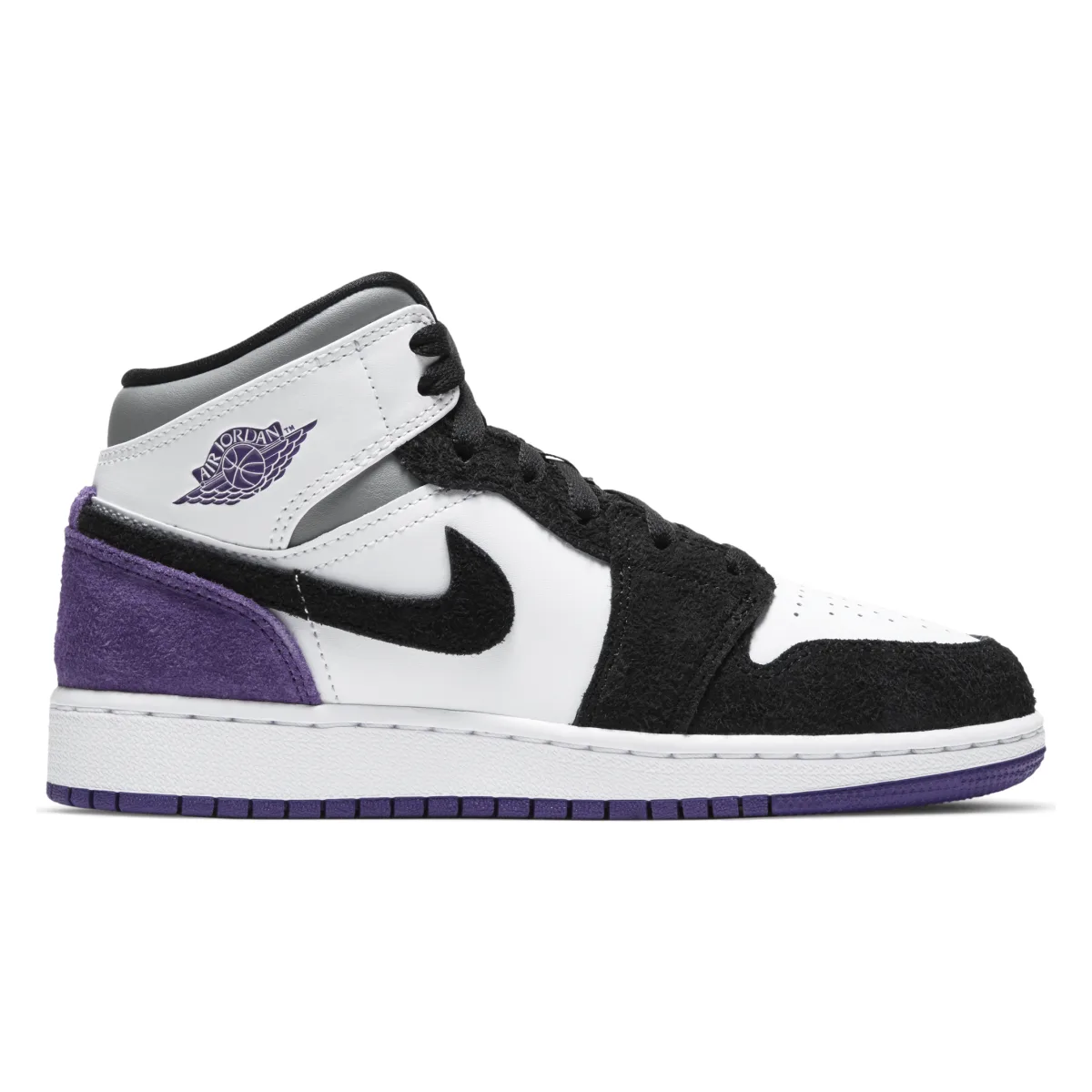 Air Jordan 1 Mid SE Purple (GS)