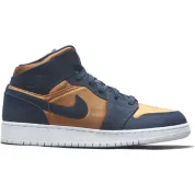 Jordan 1 Mid Obsidian Desert Ochre (GS)